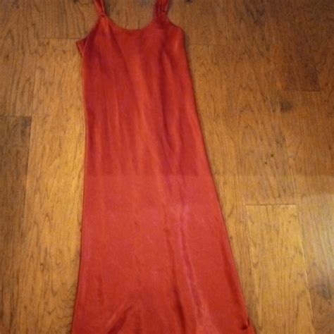 Enchanting Intimates Sleepwear New Enchanting Medium Solid Red Midi Lingerie Poshmark
