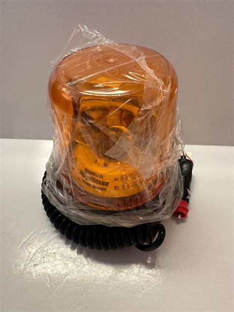 Narva Rotating Beacom With Magnetic Base Amber 85658a Plug In