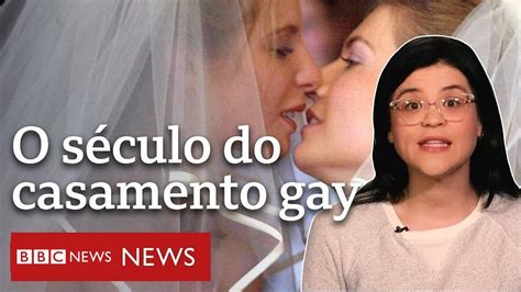 Onde aconteceu o º casamento gay há anos notícias que marcaram o século BBC News
