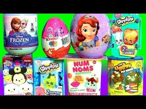 Surprise Boxes Ugglys Pet Shope Num Noms Furuta Disney Tsum Tsum