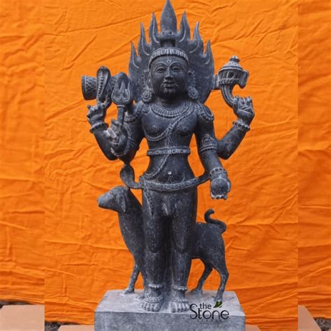 Kaal Bhairav Murti 2ft Buy Best Hindu Gods The Stone Studio