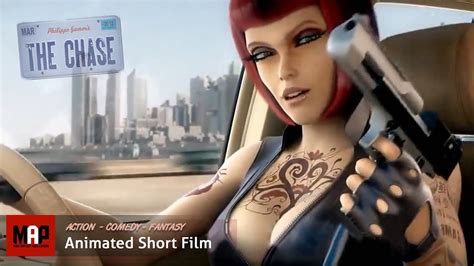 CGI 3D Animated Short Film THE CHASE Hot Action Animation By Philippe