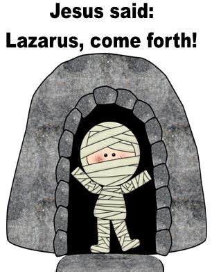 Jesus Raises Lazarus Activity Sheets