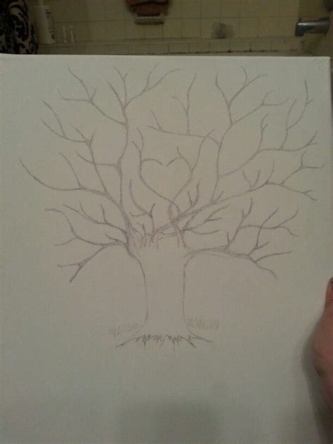 Fingerprint tree freehand art | Fingerprint tree, Art, Fingerprint