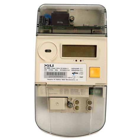 Ic Card Kilowatt Hour Meter Electricity Meters With Electromechanical