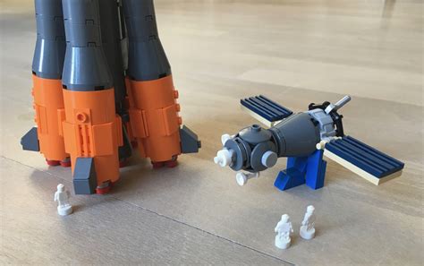 Lego Ideas Soyuz Rocket And Spacecraft