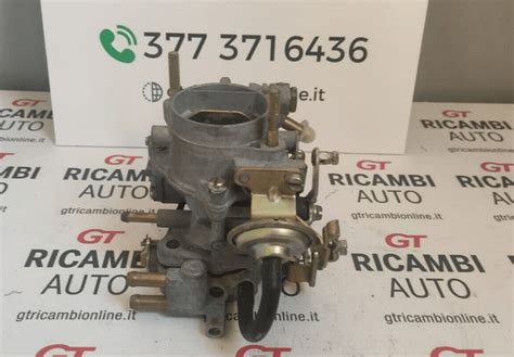 Fiat Panda 141 Uno 900 Carburatore Weber 32 Icev Per Motore 146A048