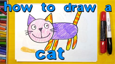 How To Draw A Cat Youtube