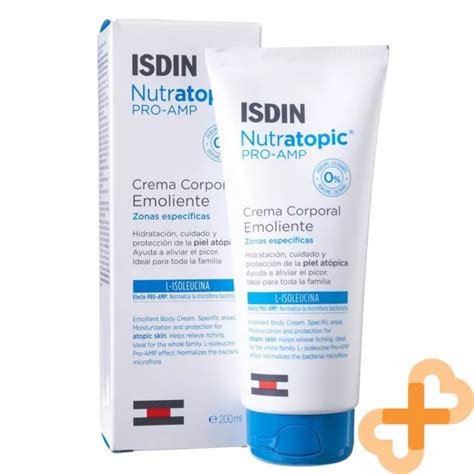 Isdin Nutratopic Pro Corps Cr Me Molliente Pour Sec Peau Ml