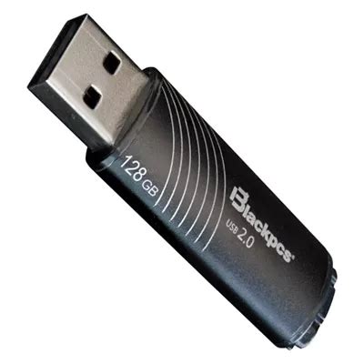 Memoria Flash USB 2 0 Blackpcs 128Gb Mu2107 Negro Digitalife EShop