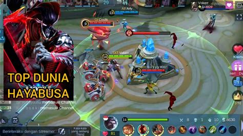 Top Dunia Hayabusa Top Global Hayabusa Mobile Legends Game Play Youtube