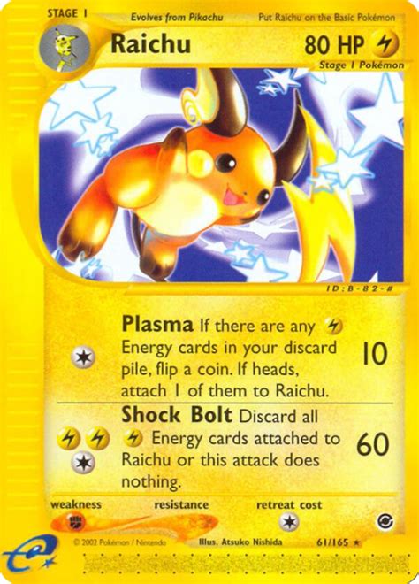 Raichu Expedition Base Set TCG WikiDex la enciclopedia Pokémon