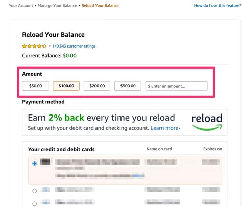 How To Reload Your Amazon T Card Balance Online Or Set Up An Auto