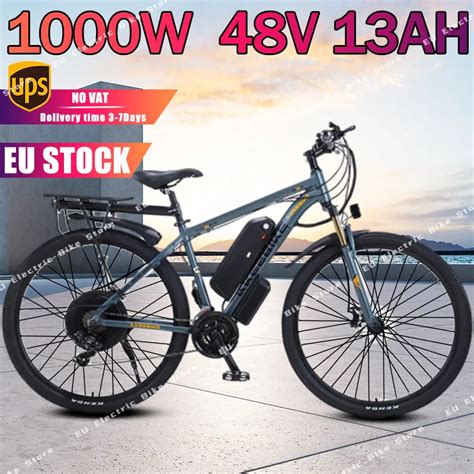 AKEZ 1000W Bici Elettrica Motore Brushless 48 V13ah Batteria Al Litio