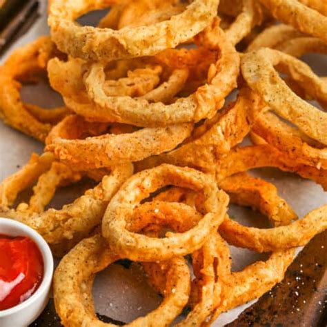 Beer Battered Onion Rings - Spend With Pennies