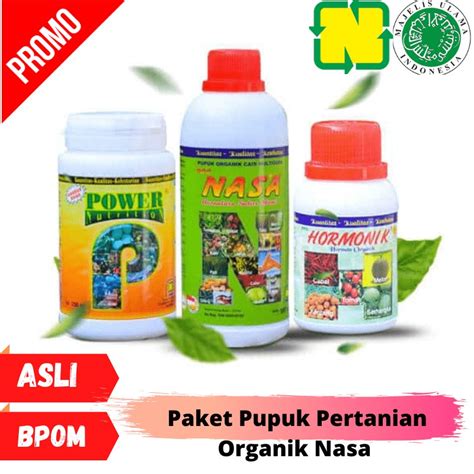 Jual Paket Pupuk Pertanian Nasa Pupuk Pelebat Buah Penyubur Tanaman