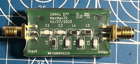 10 Mhz Band Pass Filter Usa Ebay