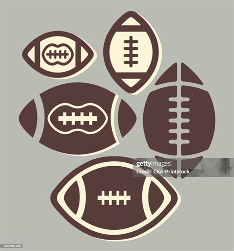 Footballs High Res Vector Graphic Getty Images
