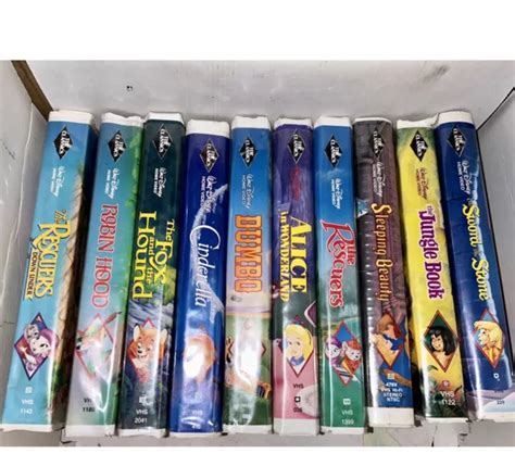 DISNEY VHS BLACK Diamond Edition Lot $672.72 - PicClick CA