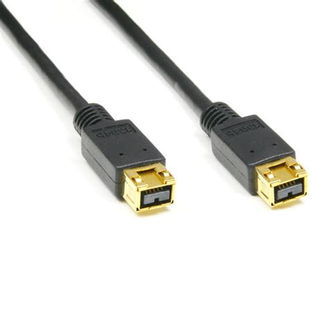 Firewire 800 Ieee 1394b 9 Pin Male To 9 Pin Male Ilink Cord Cable 1m