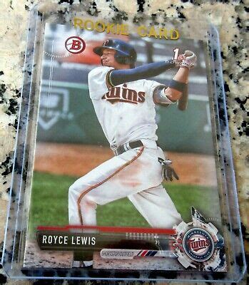 Royce Lewis Bowman Draft Pick St True Rookie Card Rc Abs