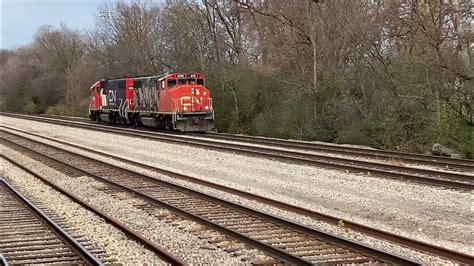 Rare Lashup A Cn Gp38 2w Leading Lite Power With A Ex Illinois Gp38 2