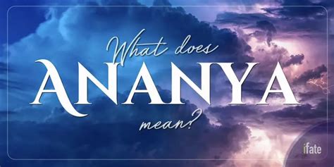 The Name Ananya What It Means And Why Numerologists Like It