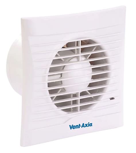 Vent Axia Sil100t Bathroom Extractor Fan Diy At Bandq