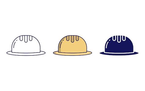 Premium Vector Hard Hat Vector Icon
