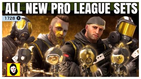 New Pro League Sets Thatcher Sledge Mute And Bandit Rainbow Six Siege Presentation Mvp