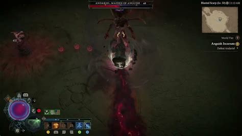 Diablo 4 Andarielmaiden Of Anguish Boss Fight Anguish Incarnate