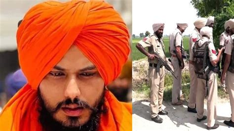 Amritpal Singh Escaped After Police Chased Him For 20 25 Kms Aides Arrested Punjab On High Alert