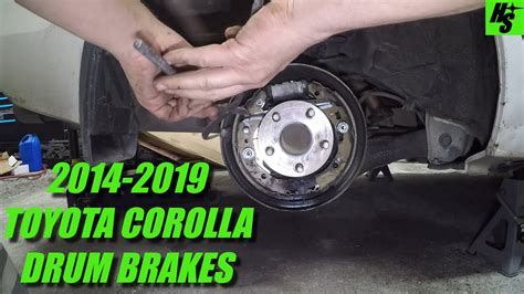 2010 Toyota Corolla Rear Brake Drum Removal