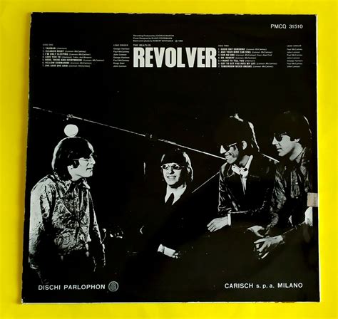 Popsike The Beatles Rpm Italy Pmcq Revolver Stereo