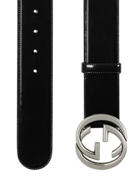 Gucci Interlocking G Leather Belt Farfetch