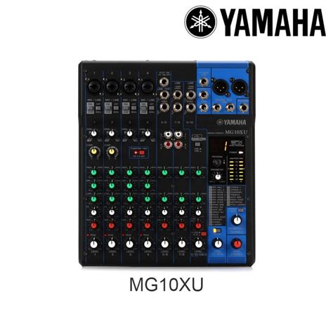 Yamaha MG10XU 10 Channel Mixer With USB And FX