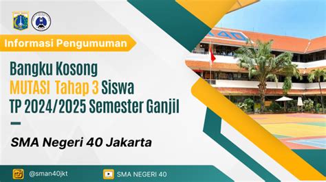 Web Resmi Sman 40 Jakarta