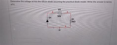 Answered Determine The Voltage Across The Bartleby