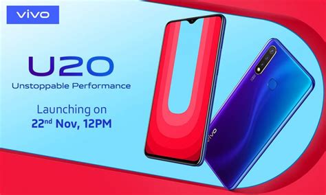 Vivo U20 With 653 Inch Fhd Display Snapdragon 675 5000mah Battery