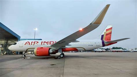 Air India Welcomes First A320neo In New Livery Introduces Premium