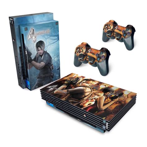 Skin PS2 Fat Adesivo Resident Evil 4 Shopee Brasil