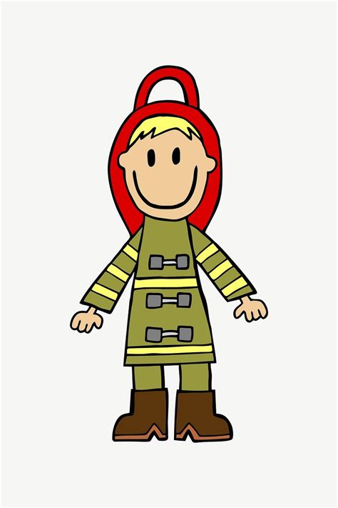 Fireman Clip Art Psd Free Psd Rawpixel