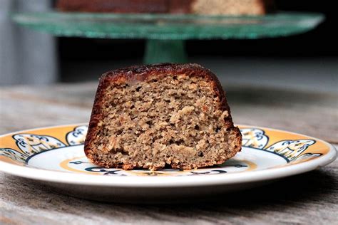 Bolo De Banana Farinha Integral E Aveia Mel E Pimenta