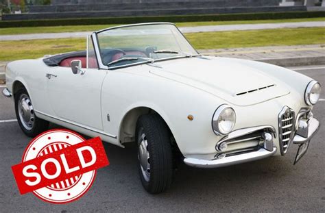 1962 Alfa Romeo 101 Giulia Spider Normale Tipo 10123 Lanna Classic