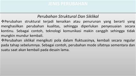 Detail Contoh Perubahan Struktural Koleksi Nomer 13