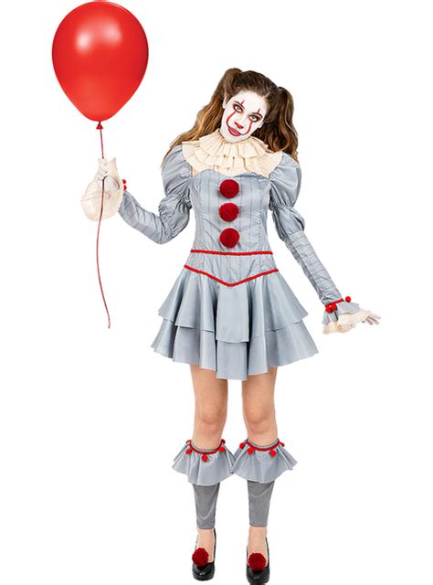 Pennywise Kostüm Für Damen Es Kapitel 2 Funidelia