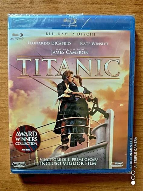 BLU RAY TITANIC JAMES Cameron Leonardo DiCaprio Kate Winslet 2Dischi