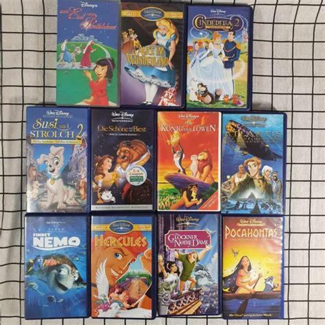 Cassettes Vhs Walt Disney Objets De Collection Eur Picclick Fr