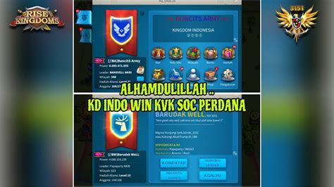 Kvk Soc Lastday Kd Indo Win Kvk Soc Perdana Open Migrasi