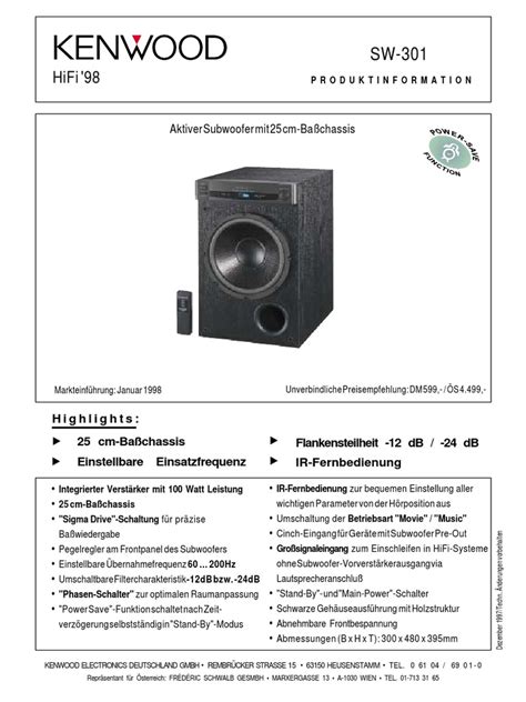 SW 301 | PDF